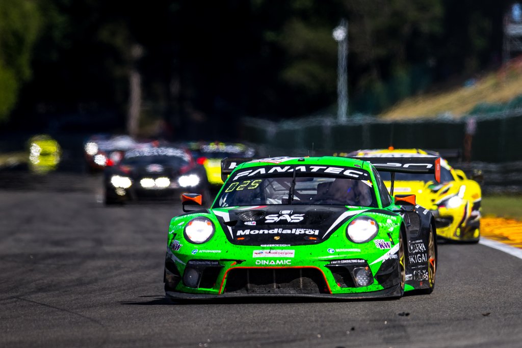 På Spa-Francorchamps gennemførte Mikkel O. Pedersen for første gang et 24-timersløb